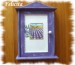 Skříňka na klíče - Levandule - fialová